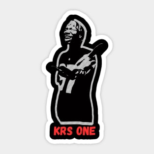 Krs one vintage Sticker